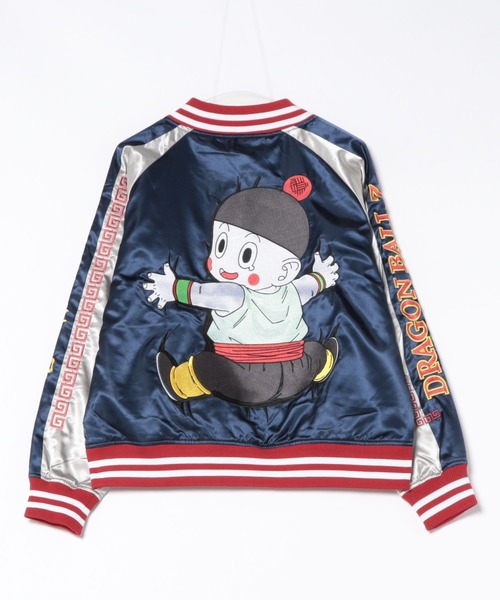 DRAGON BALL Z、超 】 エンブロイダリー スカジャン L