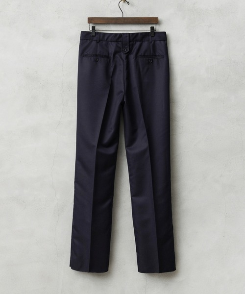 MILITARY（ミリタリー）の「実物 新品 デッドストック フランス軍 T/Rツイル ユーティリティ ツータック トラウザーズ（チノパンツ・メンズ・ネイビー・3/2/1/100）」の14枚目の写真