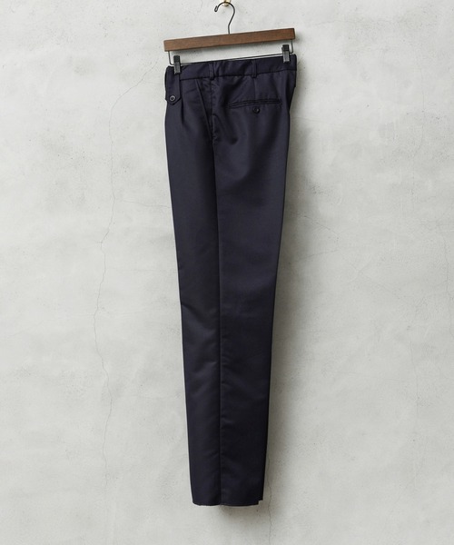 MILITARY（ミリタリー）の「実物 新品 デッドストック フランス軍 T/Rツイル ユーティリティ ツータック トラウザーズ（チノパンツ・メンズ・ネイビー・3/2/1/100）」の12枚目の写真