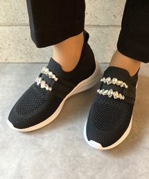 blanc/bleu（ブランブルー）の「機能性インソール スニーカー（スニーカー）」