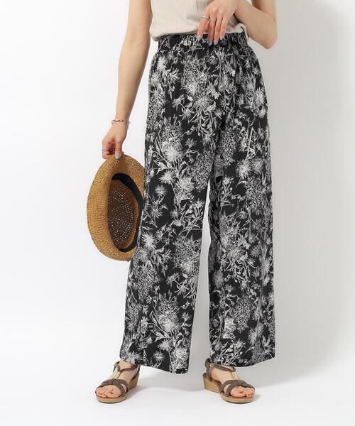 SHOO・LA・RUE（シューラルー）の「プリントイージーパンツ（その他パンツ・レディース・ブラック系/モスグリーン系/ブラック系6/ブルー系その他7・02/03/04）」の14枚目の写真