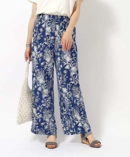 SHOO・LA・RUE（シューラルー）の「プリントイージーパンツ（その他パンツ・レディース・ブラック系/モスグリーン系/ブラック系6/ブルー系その他7・02/03/04）」の18枚目の写真