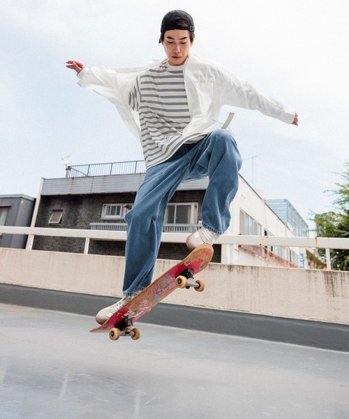 niko and...(ニコアンド)の「アソートシャツ ワイドレギュラーカラーシャツ(シャツ/ブラウス・メンズ・チャコール/イエロー/グリーン/オフホワイト/グレー/ブルー・MEDIUM/BIG(L))」の15枚目の写真