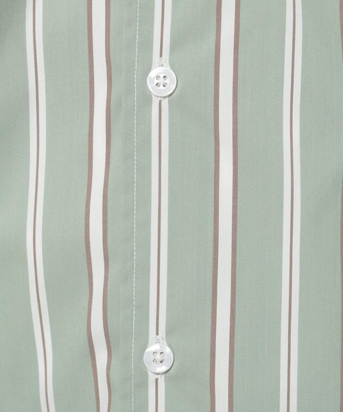 niko and...(ニコアンド)の「アソートシャツ ワイドレギュラーカラーシャツ(シャツ/ブラウス・メンズ・チャコール/イエロー/グリーン/オフホワイト/グレー/ブルー・MEDIUM/BIG(L))」の9枚目の写真