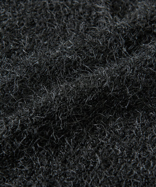 un dix cors（アンディコール）の「シャギーVベスト（ベスト・レディース・ブラック/ライトグレー・FREE）」の12枚目の写真