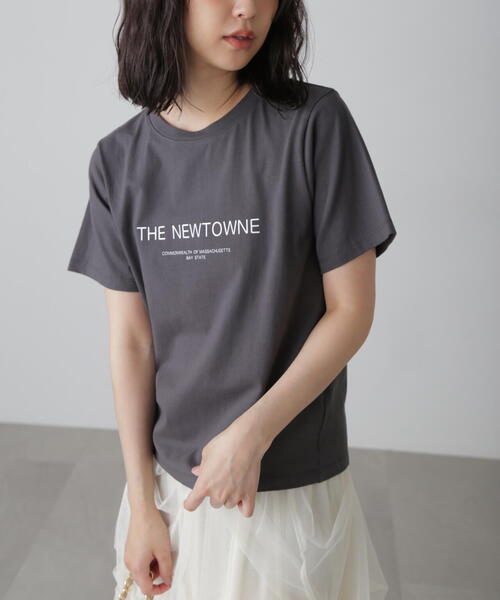 FREE'S MART（フリーズマート）の「◆シンプルロゴプリントTシャツ（Tシャツ/カットソー・レディース・ブラック/イエロー/ホワイト・FREE）」の5枚目の写真