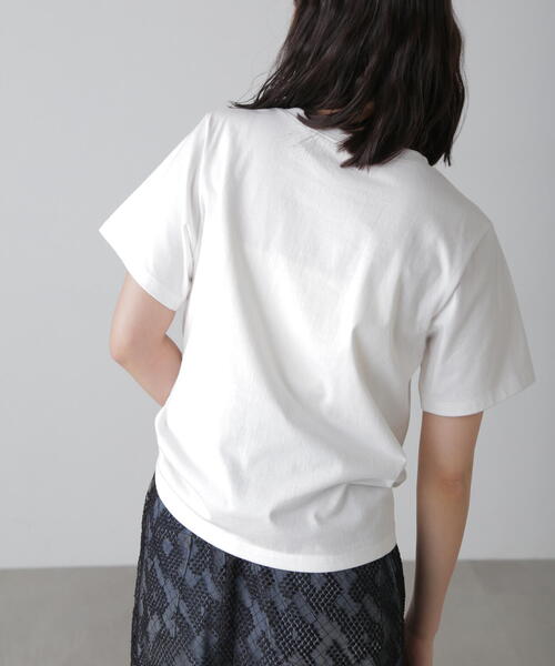 FREE'S MART（フリーズマート）の「◆シンプルロゴプリントTシャツ（Tシャツ/カットソー・レディース・ブラック/イエロー/ホワイト・FREE）」の17枚目の写真