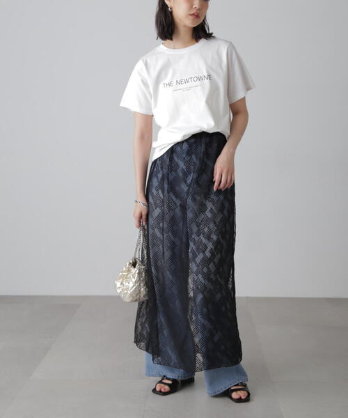 FREE'S MART（フリーズマート）の「◆シンプルロゴプリントTシャツ（Tシャツ/カットソー・レディース・ブラック/イエロー/ホワイト・FREE）」の18枚目の写真