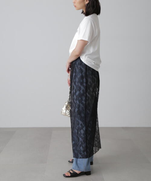 FREE'S MART（フリーズマート）の「◆シンプルロゴプリントTシャツ（Tシャツ/カットソー・レディース・ブラック/イエロー/ホワイト・FREE）」の21枚目の写真