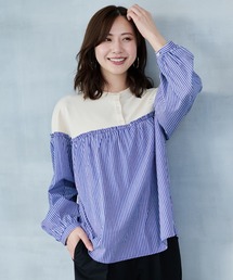 Arnold Palmer | フリル ヨークドッキング プルオーバー(シャツ/ブラウス)