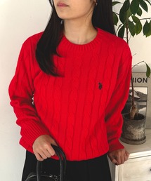 M*u様 N.O.UN/TRICOT レッド ニットセーター 38/40 M*u様 N.O.UN/TRICOT レッド ニットセーター 38/40 N.O.UN/TRICOT