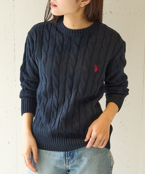 セール】【U.S. POLO ASSN.】25AW新色追加 ロイヤルバルキーケーブル