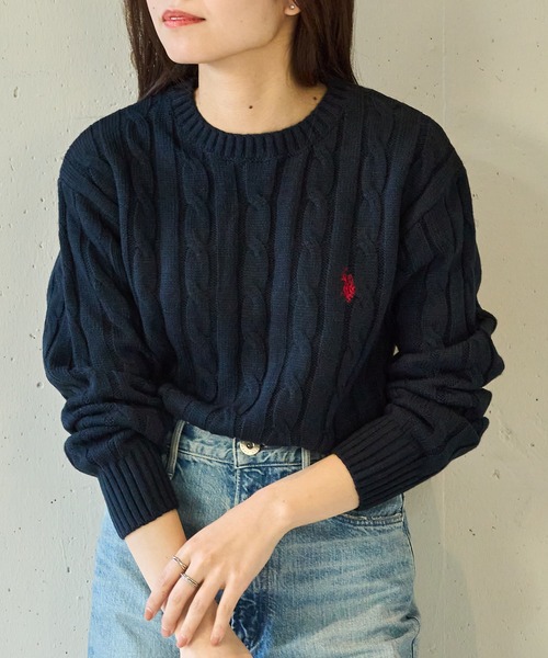 セール】【U.S. POLO ASSN.】25AW新色追加 ロイヤルバルキーケーブル