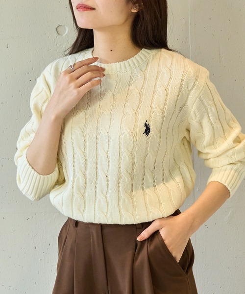 セール】【U.S. POLO ASSN.】25AW新色追加 ロイヤルバルキーケーブル