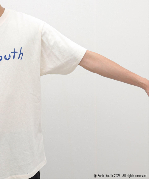 sonic youth（ソニックユース）の「SONIC YOUTH GOO 別注Tシャツ（Tシャツ/カットソー・メンズ・ブラック系その他/ホワイト・LARGE/MEDIUM）」の8枚目の写真