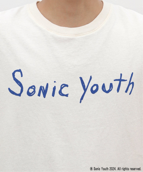 sonic youth（ソニックユース）の「SONIC YOUTH GOO 別注Tシャツ（Tシャツ/カットソー・メンズ・ブラック系その他/ホワイト・LARGE/MEDIUM）」の6枚目の写真