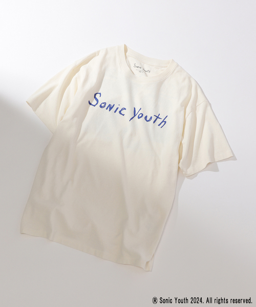 sonic youth（ソニックユース）の「SONIC YOUTH GOO 別注Tシャツ（Tシャツ/カットソー・メンズ・ブラック系その他/ホワイト・LARGE/MEDIUM）」の21枚目の写真
