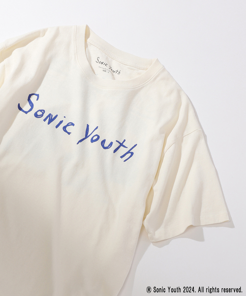 sonic youth（ソニックユース）の「SONIC YOUTH GOO 別注Tシャツ（Tシャツ/カットソー・メンズ・ブラック系その他/ホワイト・LARGE/MEDIUM）」の20枚目の写真