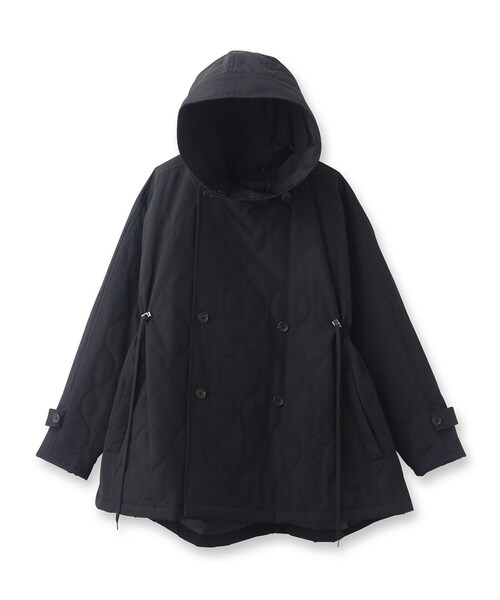 DRESSTERIOR(ドレステリア)の「◆VACHEMENT(ヴァシュモン)リサイクル60/40クロスキルティングコート(その他アウター・レディース・ブラック・00)」の1枚目の写真