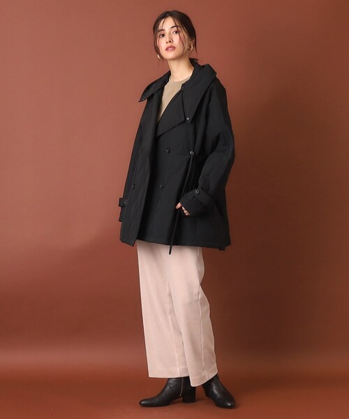 DRESSTERIOR(ドレステリア)の「◆VACHEMENT(ヴァシュモン)リサイクル60/40クロスキルティングコート(その他アウター・レディース・ブラック・00)」の9枚目の写真