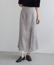 レイヤードライクスカート