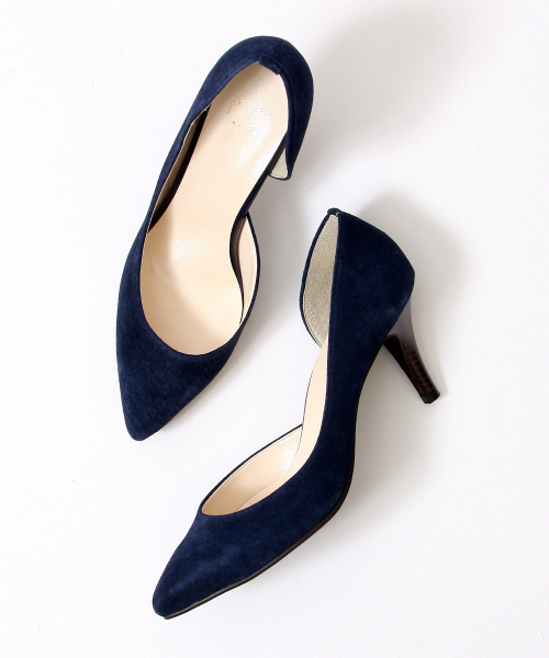 PICHE ABAHOUSE（ピシェ アバハウス）の「【WEB限定】8.0ポインテッドパンプス（パンプス・レディース・ブラック/ブラウン/ネイビー・37/36/38/35/39）」の3枚目の写真