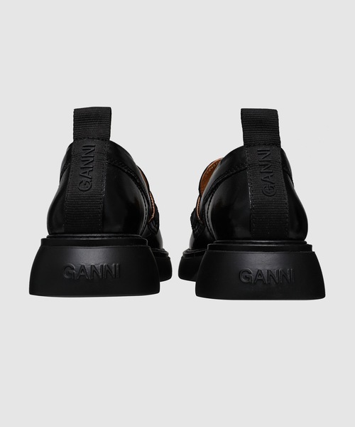 GANNI（ガニー）の「Everyday Loafer Naplack（ローファー・レディース・ブラック・38/37/36）」の4枚目の写真