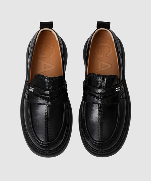GANNI（ガニー）の「Everyday Loafer Naplack（ローファー・レディース・ブラック・38/37/36）」の5枚目の写真