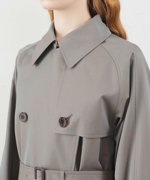 MACKINTOSH PHILOSOPHY(マッキントッシュ フィロソフィー)の「Cresswell(クレスウェル)(トレンチコート・レディース・カーキ/ベージュ・38/36)」の8枚目の写真