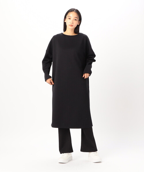 COMME CA ISM(コムサイズム)の「ジャカード ストレッチ セミフレアパンツ(その他パンツ・レディース・ブラック/グレー・MEDIUM/LARGE)」の15枚目の写真