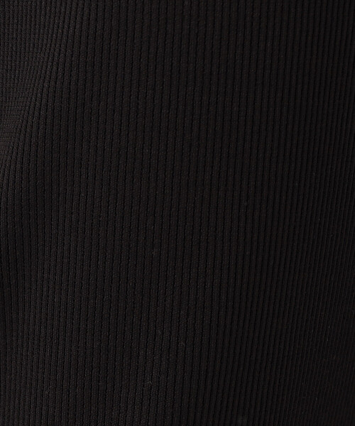 COMME CA ISM(コムサイズム)の「ジャカード ストレッチ セミフレアパンツ(その他パンツ・レディース・ブラック/グレー・MEDIUM/LARGE)」の10枚目の写真