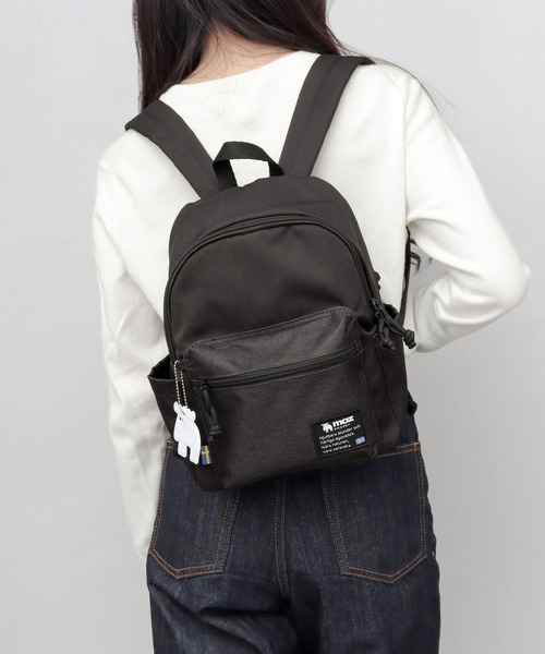 メランジコンビ デイパック型 ミニリュック リフレクトチャーム付き