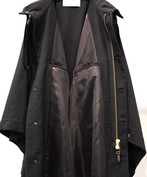 TROVE 2024AW / PONCHO HOODED COAT（ポンチョ）｜TROVE（トローヴ）