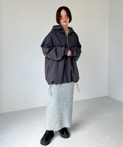 Olu.（オルドット）の「ラメヤーンIラインニットスカート