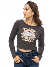 BILLABONG レディース GRAPHIC BABY FIT LS  ロンＴ 【2024年秋冬モデル】/ビラボングラフィック長袖ロンT