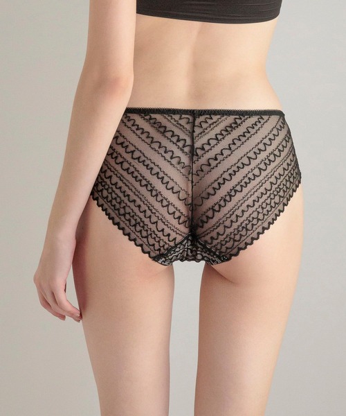 Yui♡レース被布 BAYFLOW｜【bijorie】総レースハイキニショーツ/Frill Lace