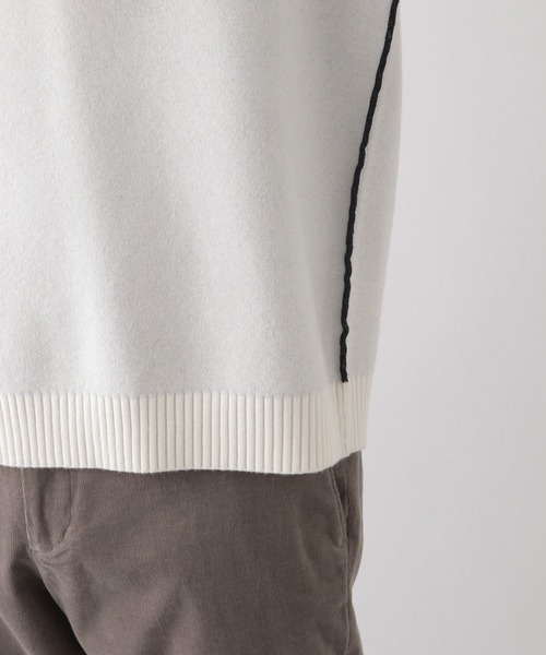 セール】メルティ配色ステッチ/116287（ニット/セーター）｜GLOBAL