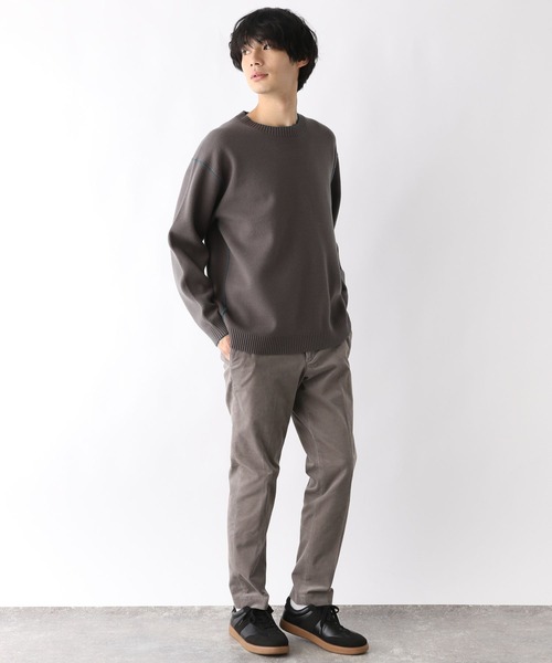 セール】メルティ配色ステッチ/116287（ニット/セーター）｜GLOBAL