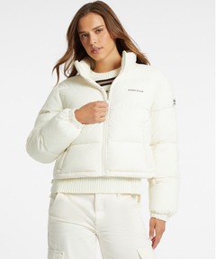 GUESS JEANS Quilted Puffer Jacket ジャケット レディース | GUESS