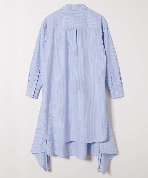 セール】shirt dress with apron（シャツワンピース）｜soduk