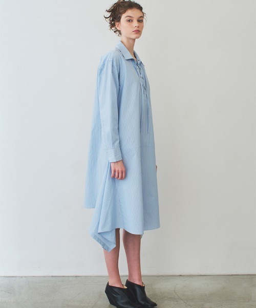 ALPHADRY Shirt Dress シャツドレスワンピース trim_fce_item65168631a02b3.jpg