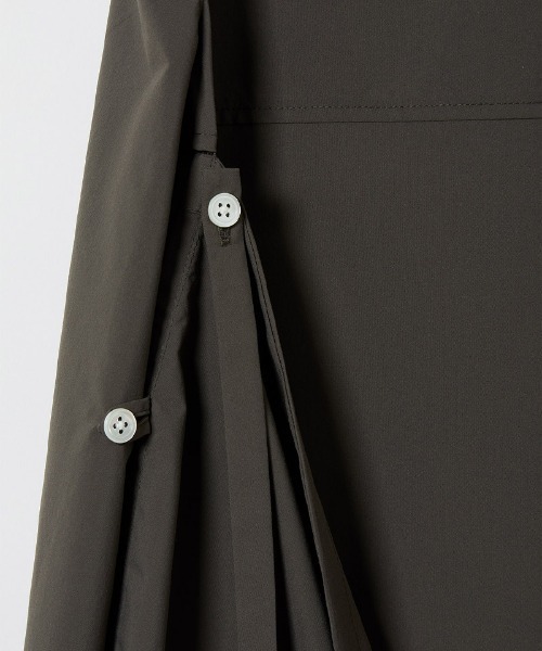 soduk（スドーク）の「【soduk】shirt dress with apron（シャツワンピース・レディース・サックスブルー/カーキ・ONE SIZE）」の20枚目の写真