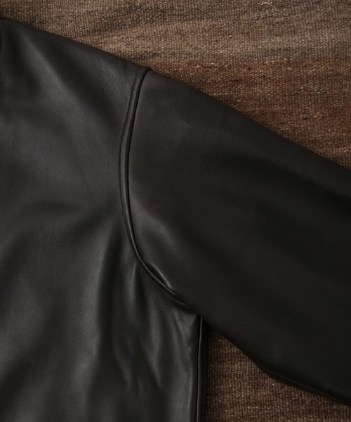 WILD LIFE TAILOR Adam et Rope'(ワイルドテーラーアダムエロペ )の「【WILD LIFE TAILOR】レザー コーチジャケット(その他アウター・メンズ・ダークブラウン・M/L)」の5枚目の写真