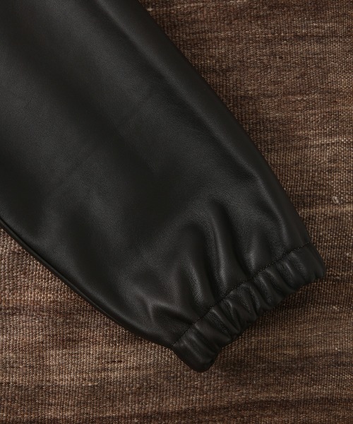 WILD LIFE TAILOR Adam et Rope'(ワイルドテーラーアダムエロペ )の「【WILD LIFE TAILOR】レザー コーチジャケット(その他アウター・メンズ・ダークブラウン・M/L)」の6枚目の写真
