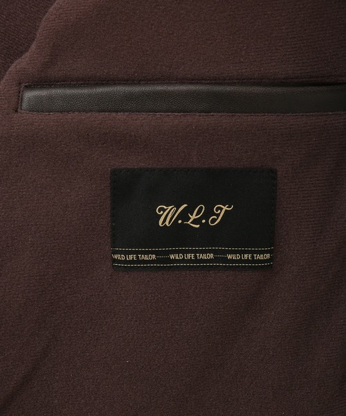 WILD LIFE TAILOR Adam et Rope'(ワイルドテーラーアダムエロペ )の「【WILD LIFE TAILOR】レザー コーチジャケット(その他アウター・メンズ・ダークブラウン・M/L)」の8枚目の写真