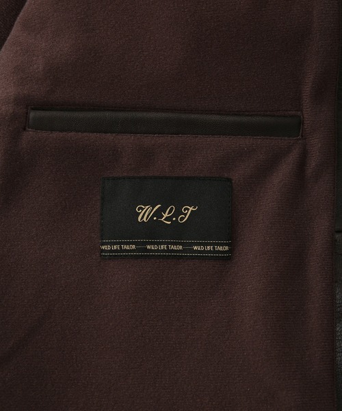 WILD LIFE TAILOR Adam et Rope'(ワイルドテーラーアダムエロペ )の「【WILD LIFE TAILOR】レザー コーチジャケット(その他アウター・メンズ・ダークブラウン・M/L)」の11枚目の写真