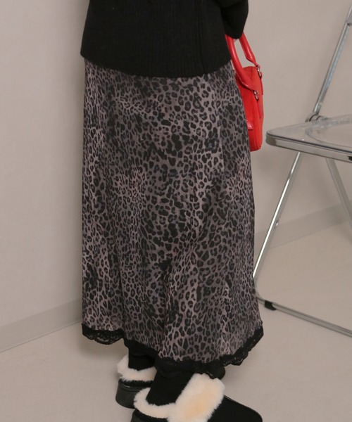 HALEY PESCA（ヘーリーペスカ）の「HALEY PESCA/レオパードロングスカート（スカート・レディース・レオパード・SMALL/MEDIUM/LARGE）」の12枚目の写真
