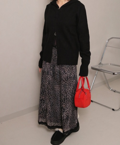 HALEY PESCA（ヘーリーペスカ）の「HALEY PESCA/レオパードロングスカート（スカート・レディース・レオパード・SMALL/MEDIUM/LARGE）」の16枚目の写真