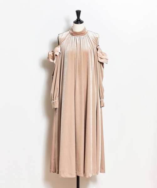 セール】【WEB限定】ベロアワンピース（ワンピース）｜NOELA