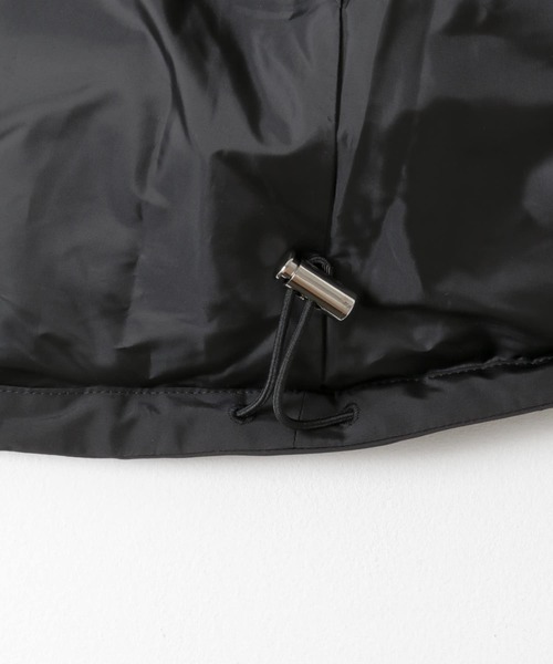 THE GOODLAND MARKET（ザグッドランドマーケット）の「KWD　STAND COLLAR DOWN VEST（ダウンベスト・レディース・アイボリー/ブラック・ONE）」の19枚目の写真